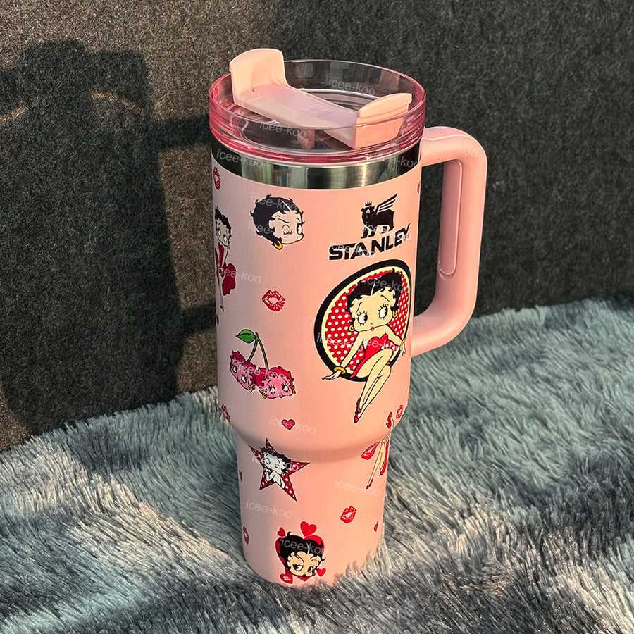 40oz Betty Boop Tumbler 🚢Free Shipping🚢