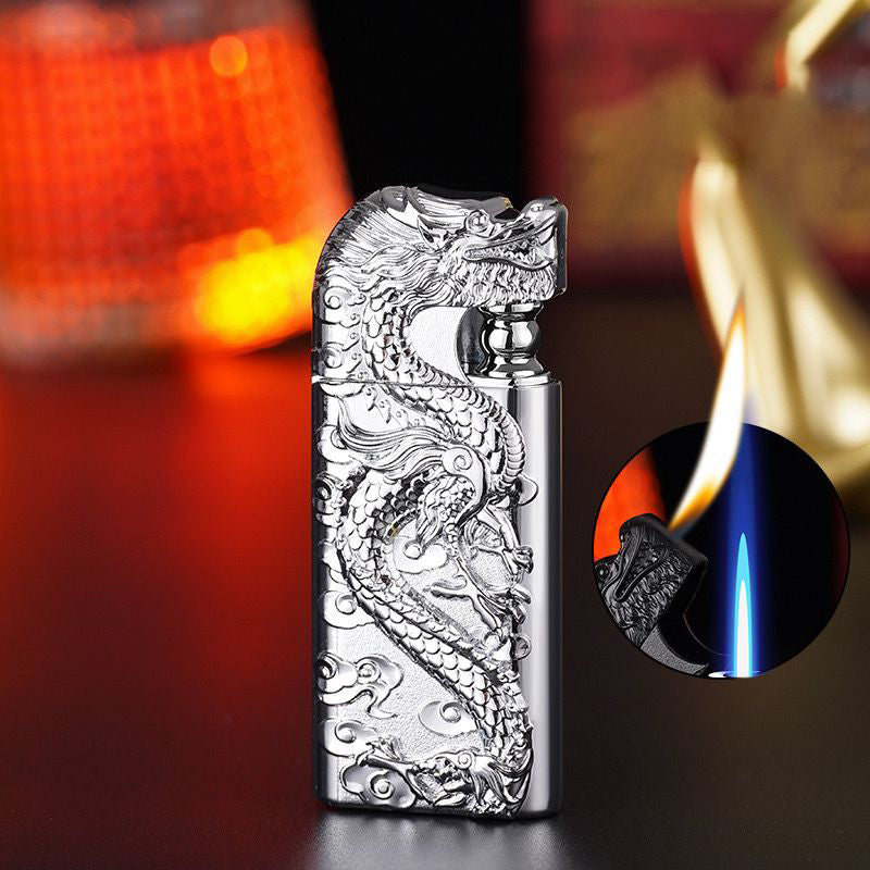 Dragon Lighter Dual Flame Mode Refillable Lighter