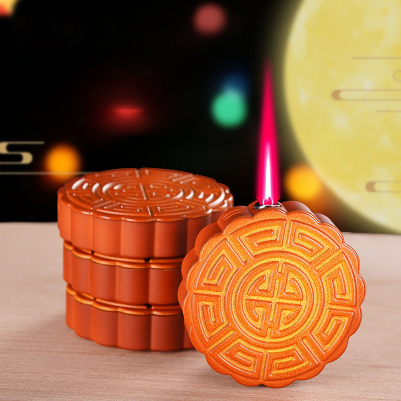 Mooncake shaped lighter