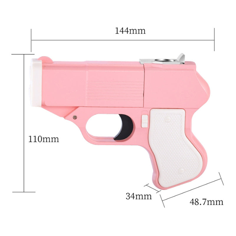 Blue Flame Personalized Windproof Inflatable Pistol Model Lighter
