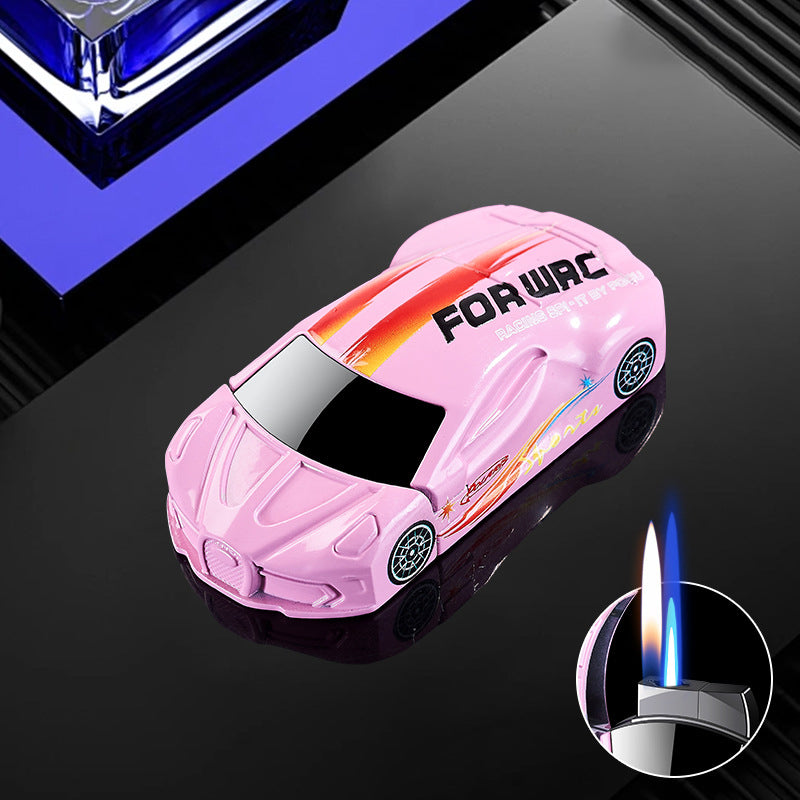 Magic Fire Blue Flame Inflatable Straight Runner Lighter