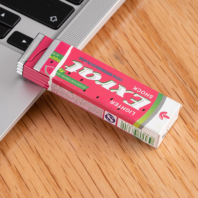 Chewing gum lighter