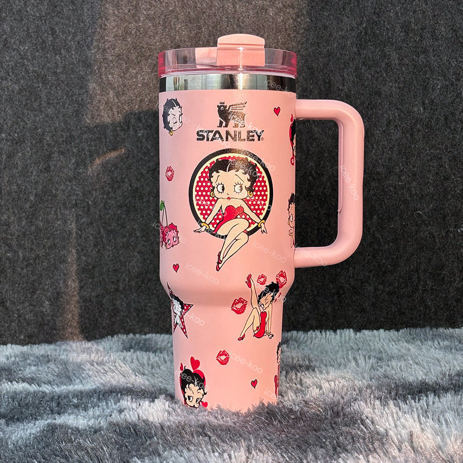 40oz Betty Boop Tumbler 🚢Free Shipping🚢