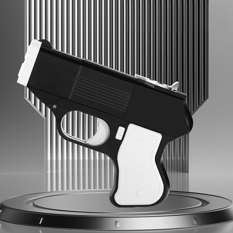 Blue Flame Personalized Windproof Inflatable Pistol Model Lighter