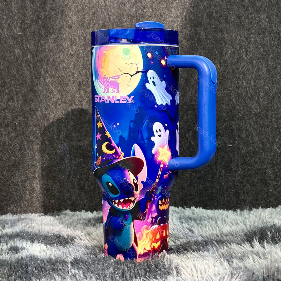 40oz Halloween Magician Stitch Tumbler 🚢Free Shipping🚢