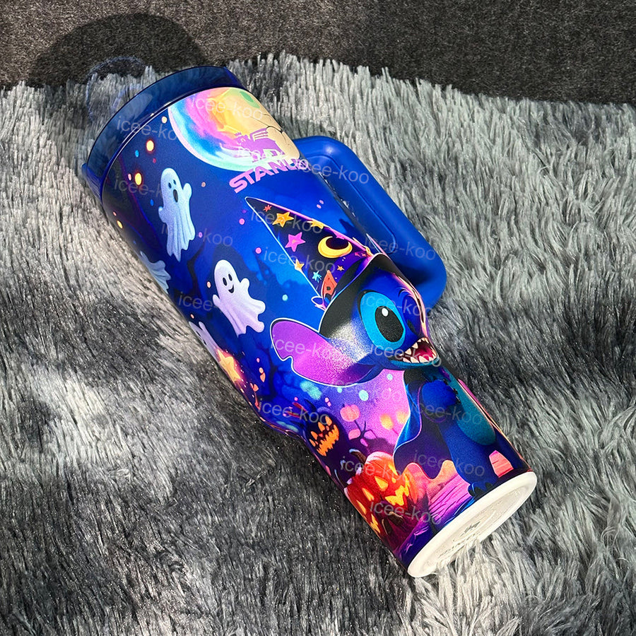 40oz Halloween Magician Stitch Tumbler 🚢Free Shipping🚢
