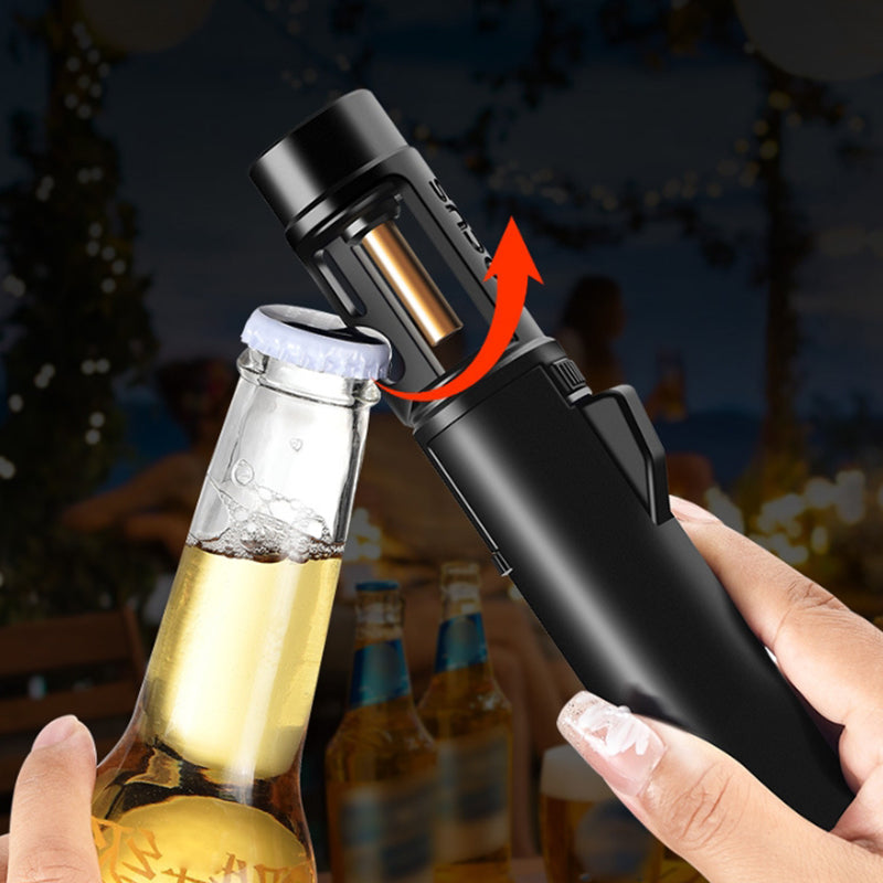 Handheld large flame pen blue flame windproof lighter