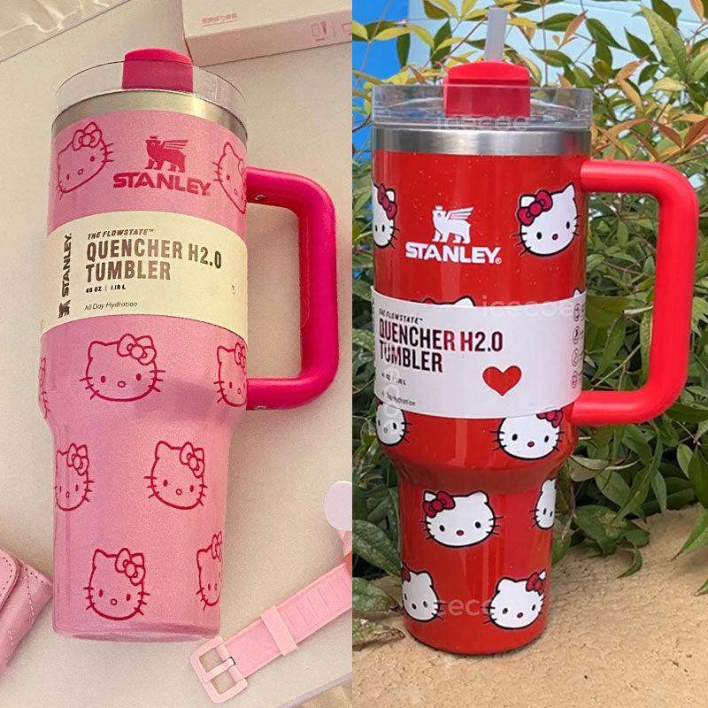 40oz Hello Kitty Stainless Steel Vacuum Insulated Tumbler 🚢Free Shipping🚢