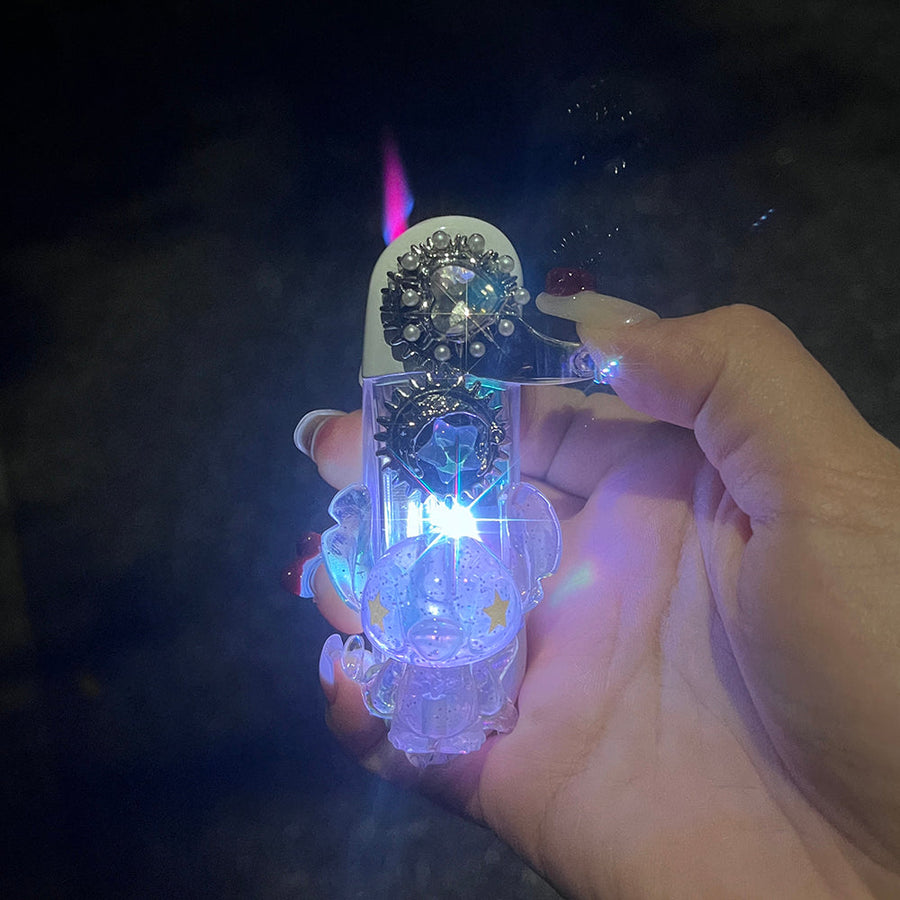 Cartoon luminous Stitch 3D three-dimensional lighter