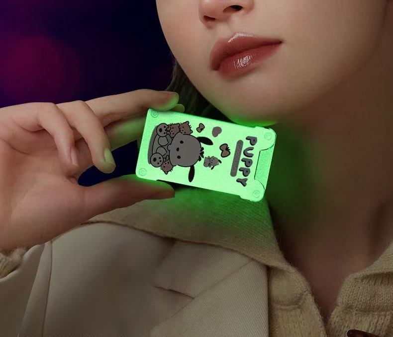 Luminous projection double arc lighter