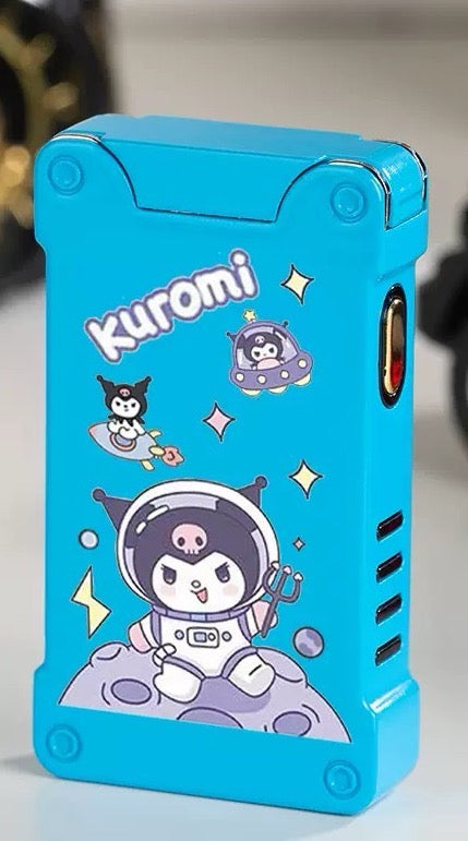 Luminous projection double arc lighter