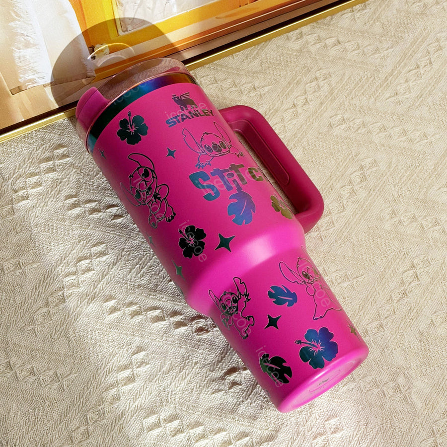 40oz Stitch Stainless Steel Vacuum Insulated Tumbler 🚢Free Shipping🚢
