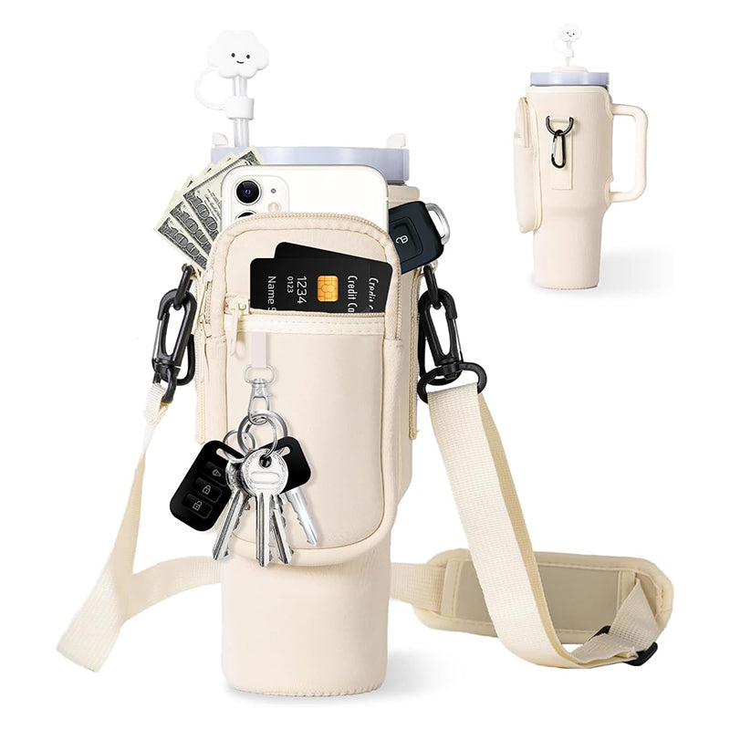 Water Bottle Carrier Bag for Stanley 40/30 oz Tumbler