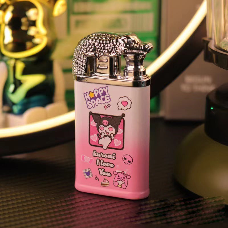 Refillable windproof lighter gift for boyfriend